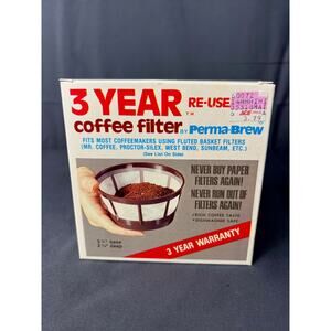 Vintage Reusable Coffee Filter NIB